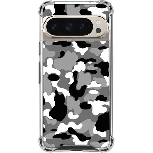 Neutral Street Camo Pixel 9/9 Pro Clear Case